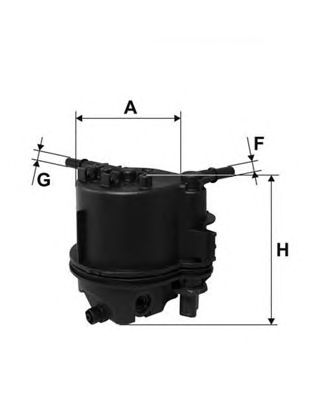 OPEN PARTS eff503220 -  Топливный фильтр